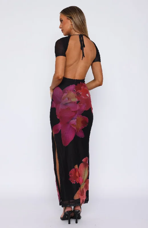 For All We Know Short Sleeve Maxi Dress Summer Lilly