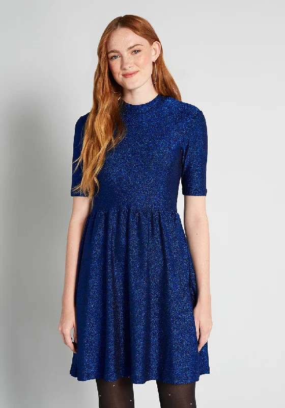 Glacial Glamour Skater Dress