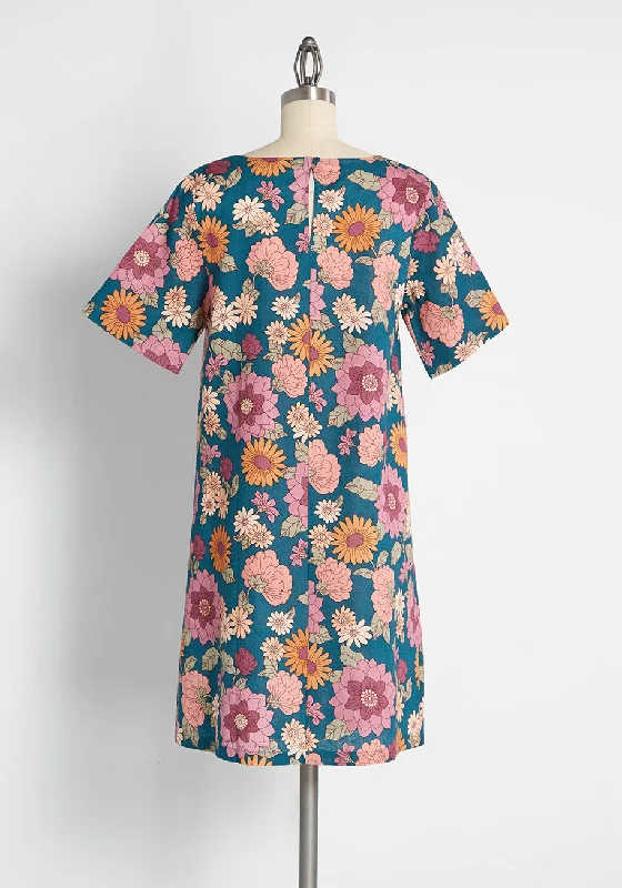 ModCloth x Princess Highway Floral Shift Dress