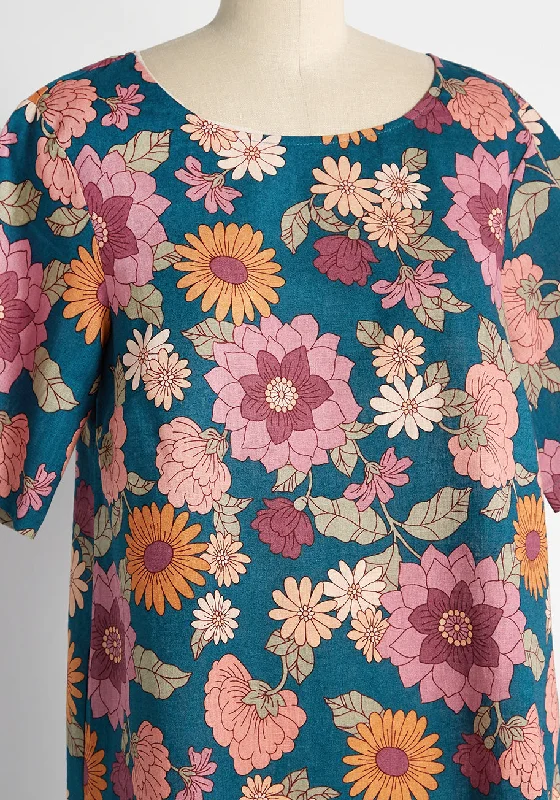 ModCloth x Princess Highway Floral Shift Dress