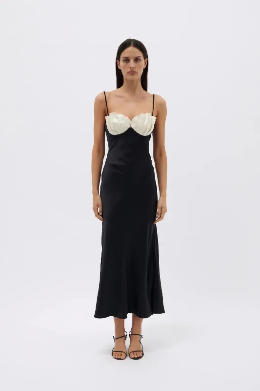 Ryder Dress - Black/Ivory