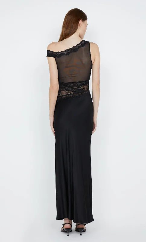 SASHAY MAXI DRESS - BLACK