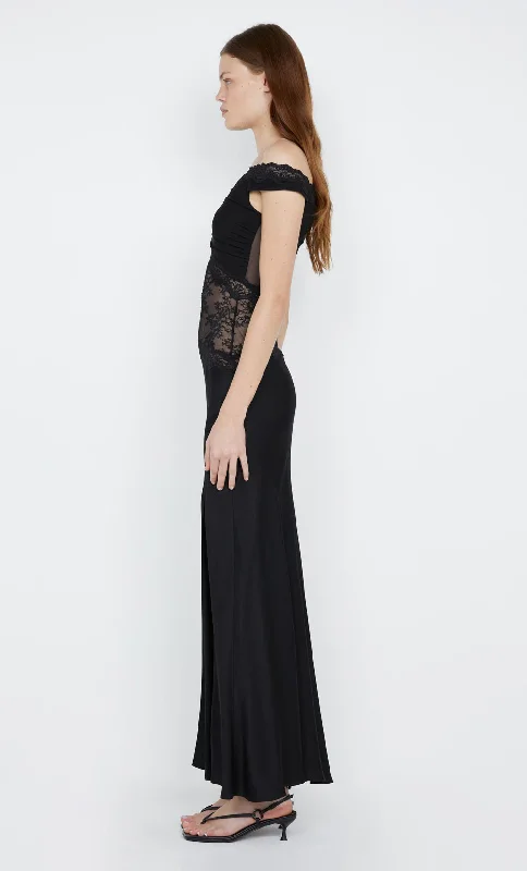 SASHAY MAXI DRESS - BLACK