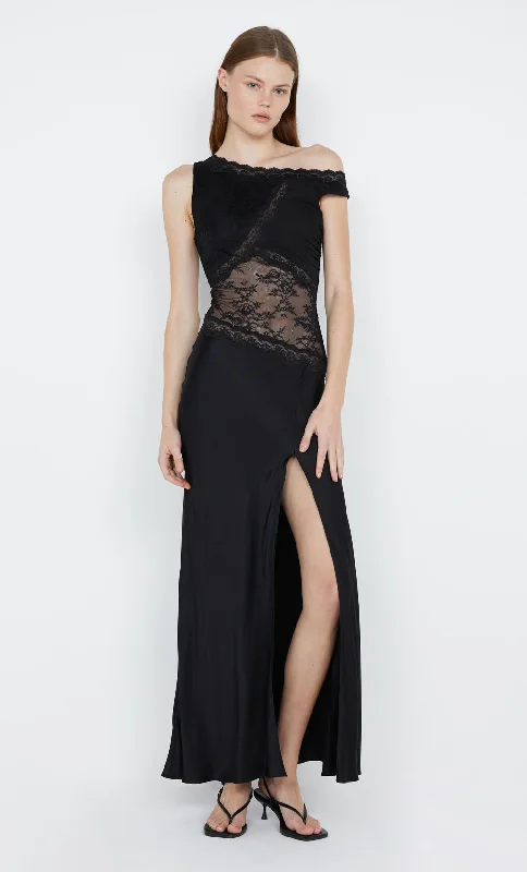 SASHAY MAXI DRESS - BLACK