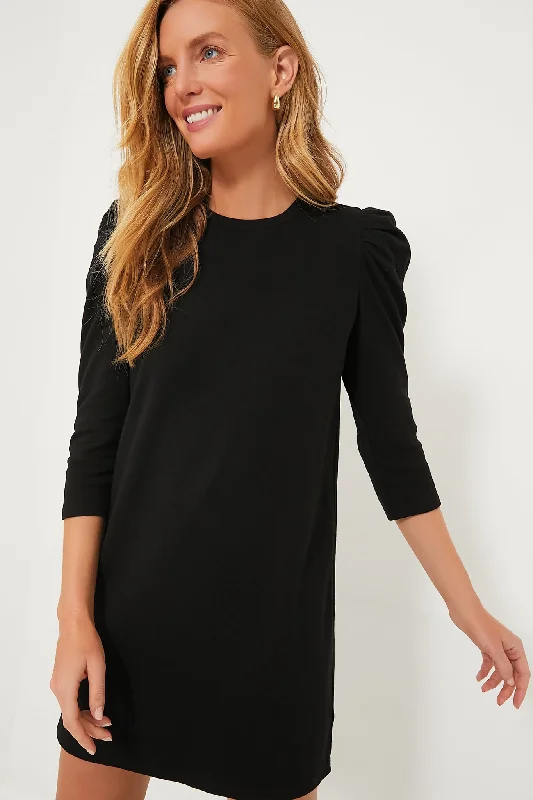 Black Vesty Mini Dress