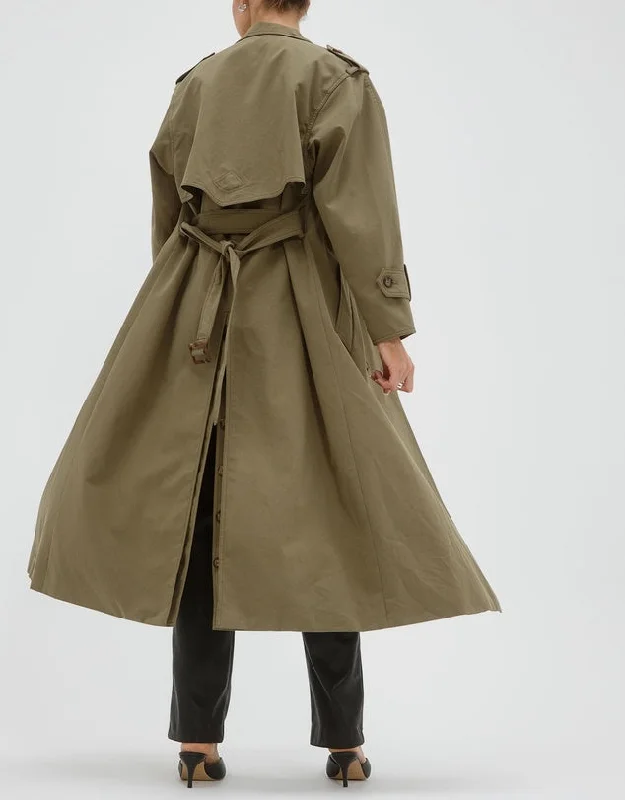 Sovere - Agency Trenchcoat in Olive