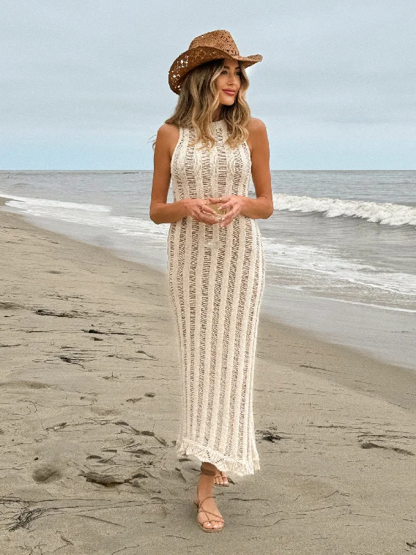 Lyla Crochet Maxi Dress