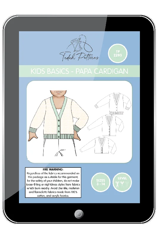 Kids Papa Cardigan