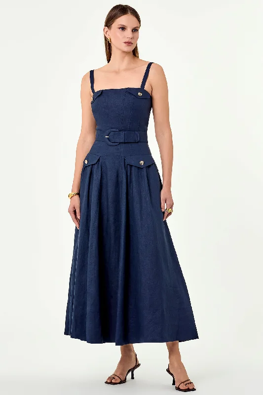 Shelby Dress- Navy