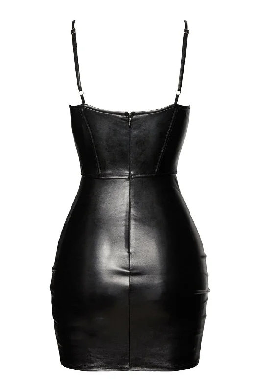 Vice Corset Mini Dress - Black