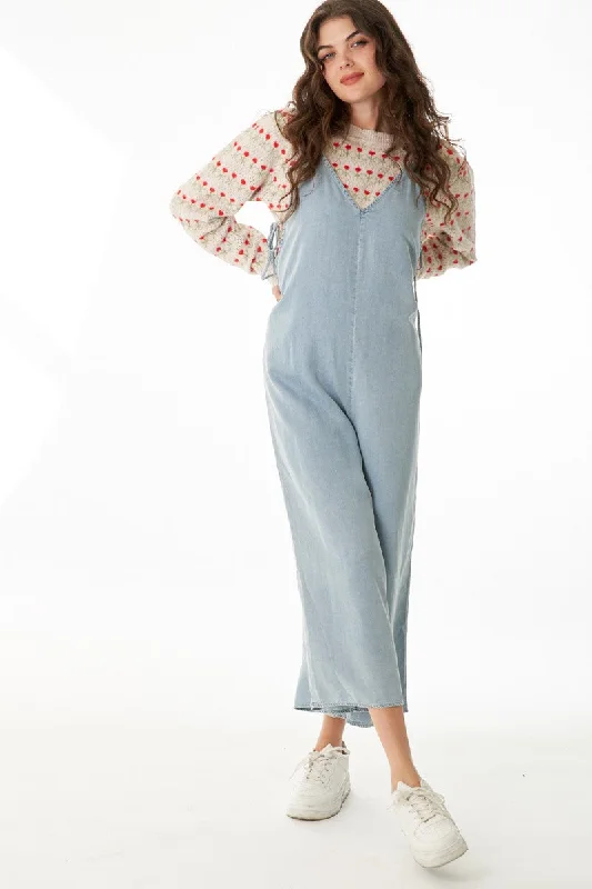 Wanderlust Wide Leg Denim Jumper