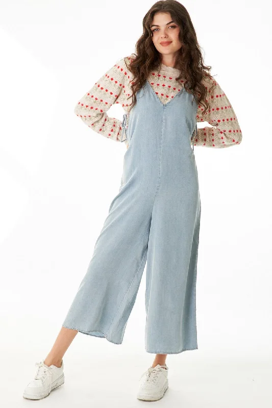 Wanderlust Wide Leg Denim Jumper