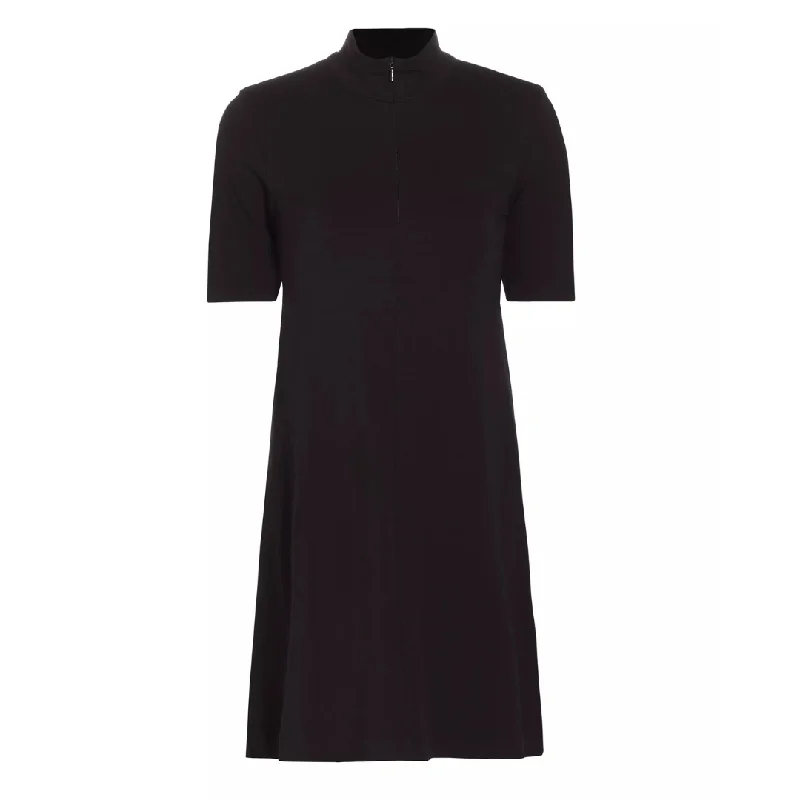 Pima Front Zip Dress