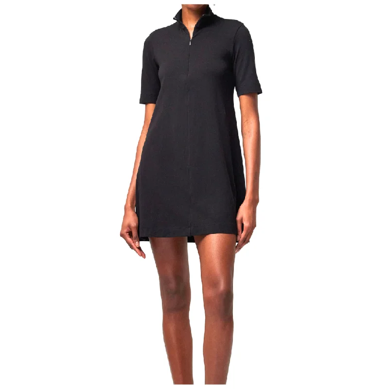 Pima Front Zip Dress