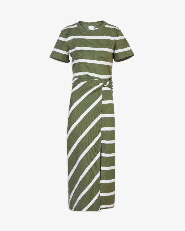 Short Sleeve Striped Cody Dress