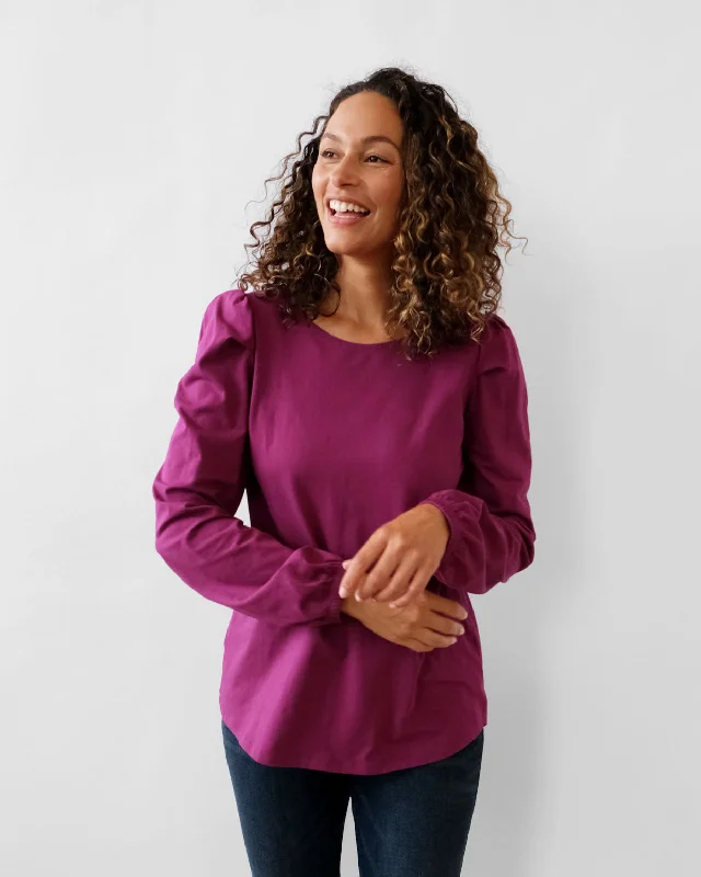 ATHENA top in Magenta