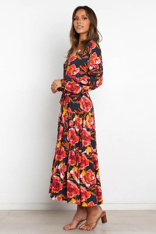 Balsa Dress - Navy Floral