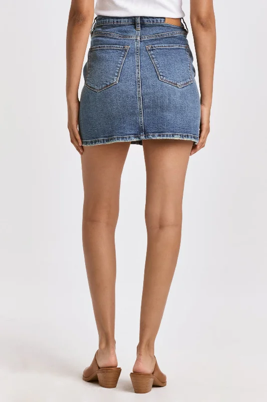 Dear John Quinn Denim Skirt