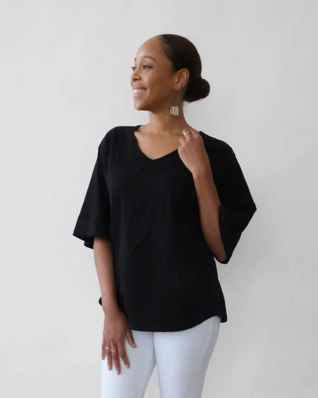 FREJA top in Black