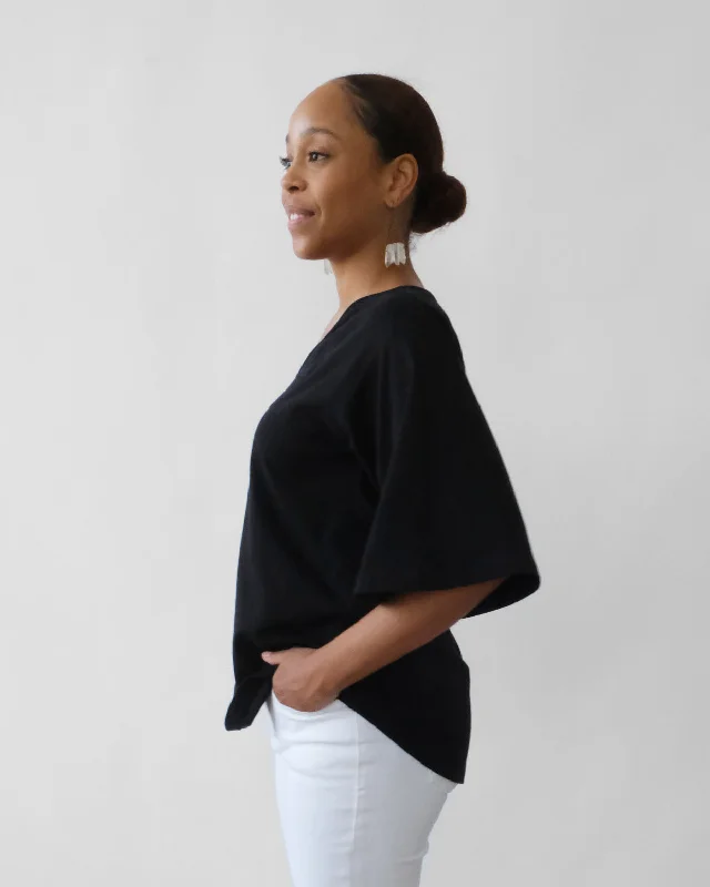 FREJA top in Black