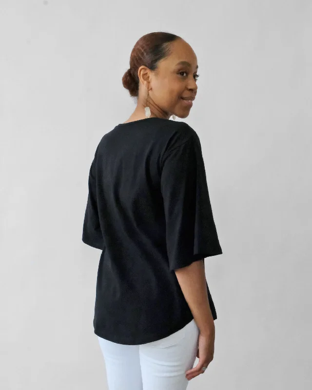 FREJA top in Black