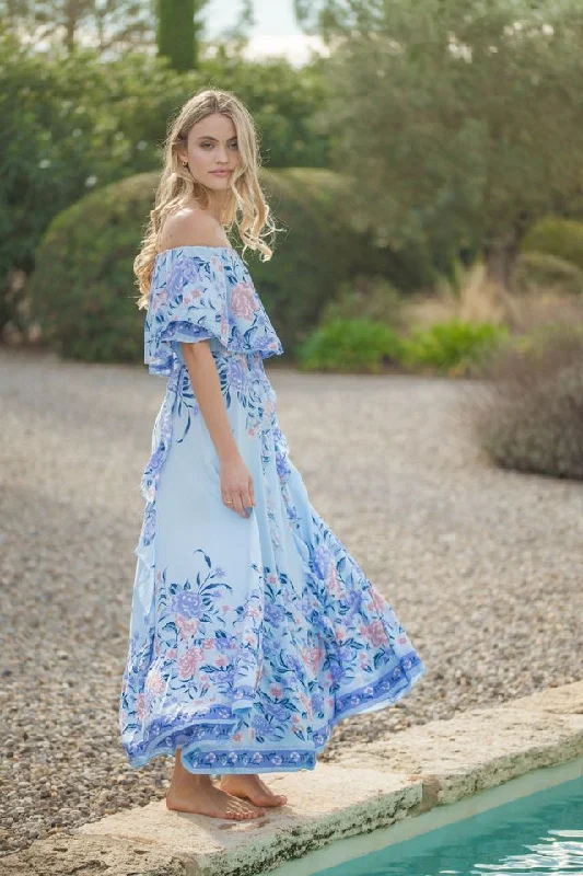 Jaase Heaven Print Georgia Maxi Dress