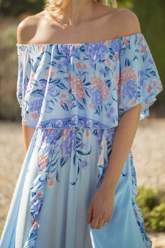 Jaase Heaven Print Georgia Maxi Dress