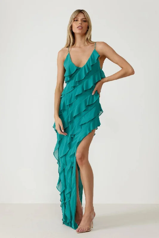 LEXI Etienne Dress (Teal)