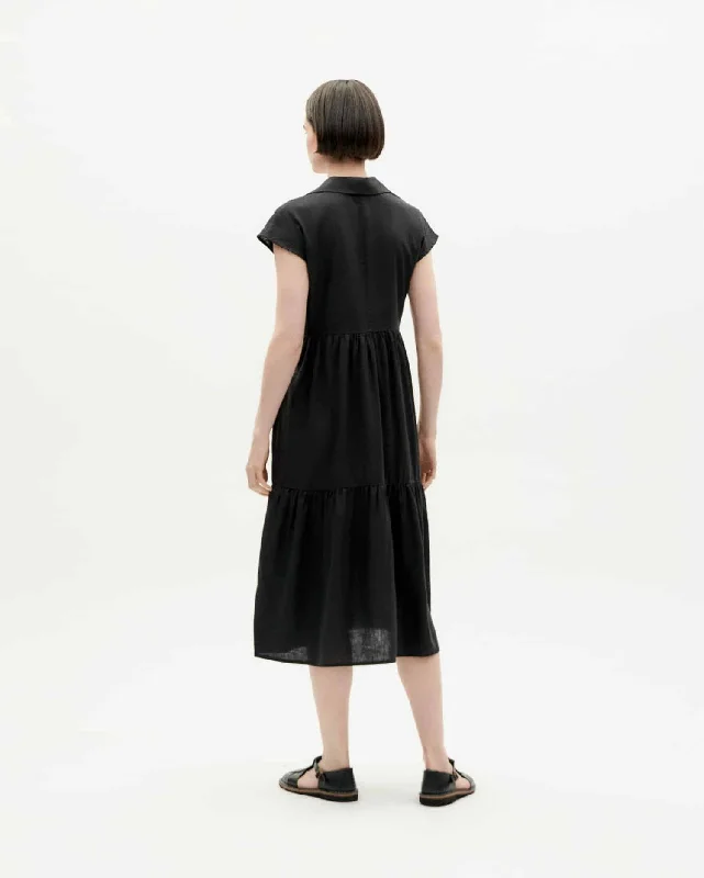 Ona Hemp Dress - Black