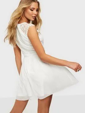 So Good Cap Sleeve Dress White