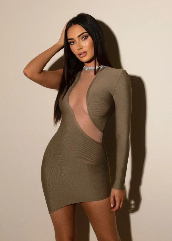 THE ZOYA BANDAGE DRESS