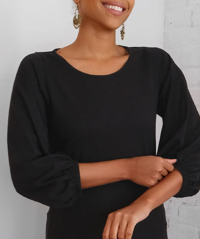 ZILLAH top in Black