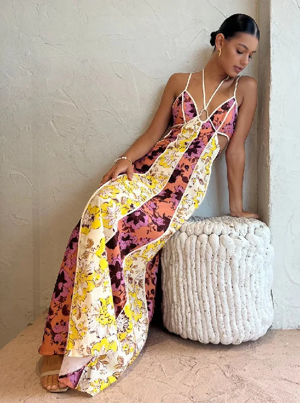 Hire SIGNIFICANT OTHER Ana Maxi Dress in Floral Mix