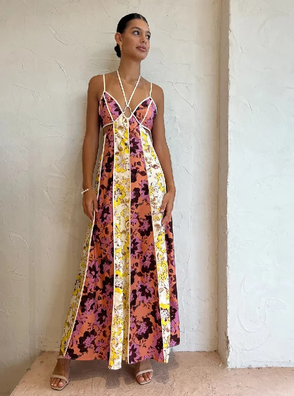 Hire SIGNIFICANT OTHER Ana Maxi Dress in Floral Mix