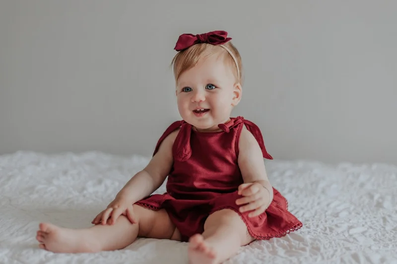 Pudding and Pie Playsuit - Cherry Bloom