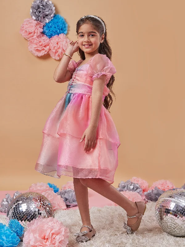 5-6Y / Multi Color / Organza