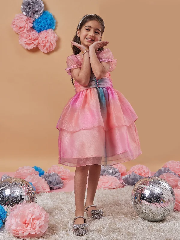 7-8Y / Multi Color / Organza