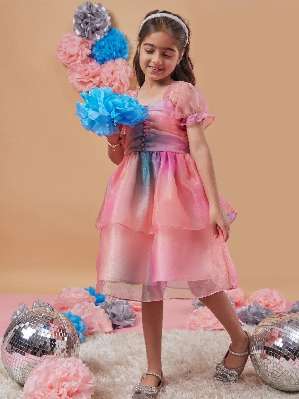 8-9Y / Multi Color / Organza